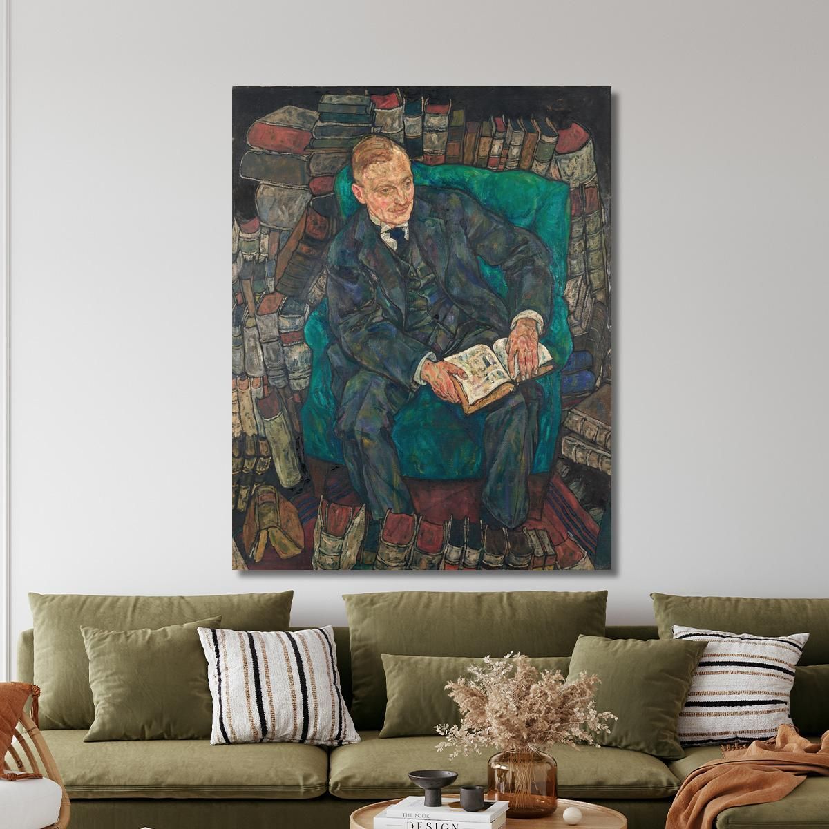 Dr. Hugo Koller Egon Schiele esh45 canvas print 