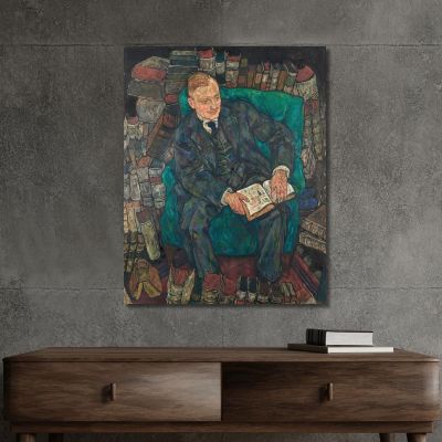 Dr. Hugo Koller Egon Schiele esh45 canvas print 