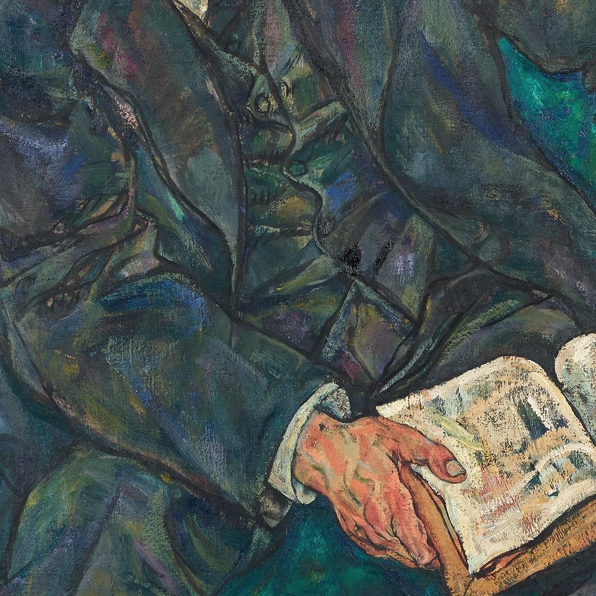 Dr. Hugo Koller Egon Schiele esh45 canvas print