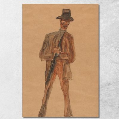Franz Weigang Egon Schiele esh53 canvas print 