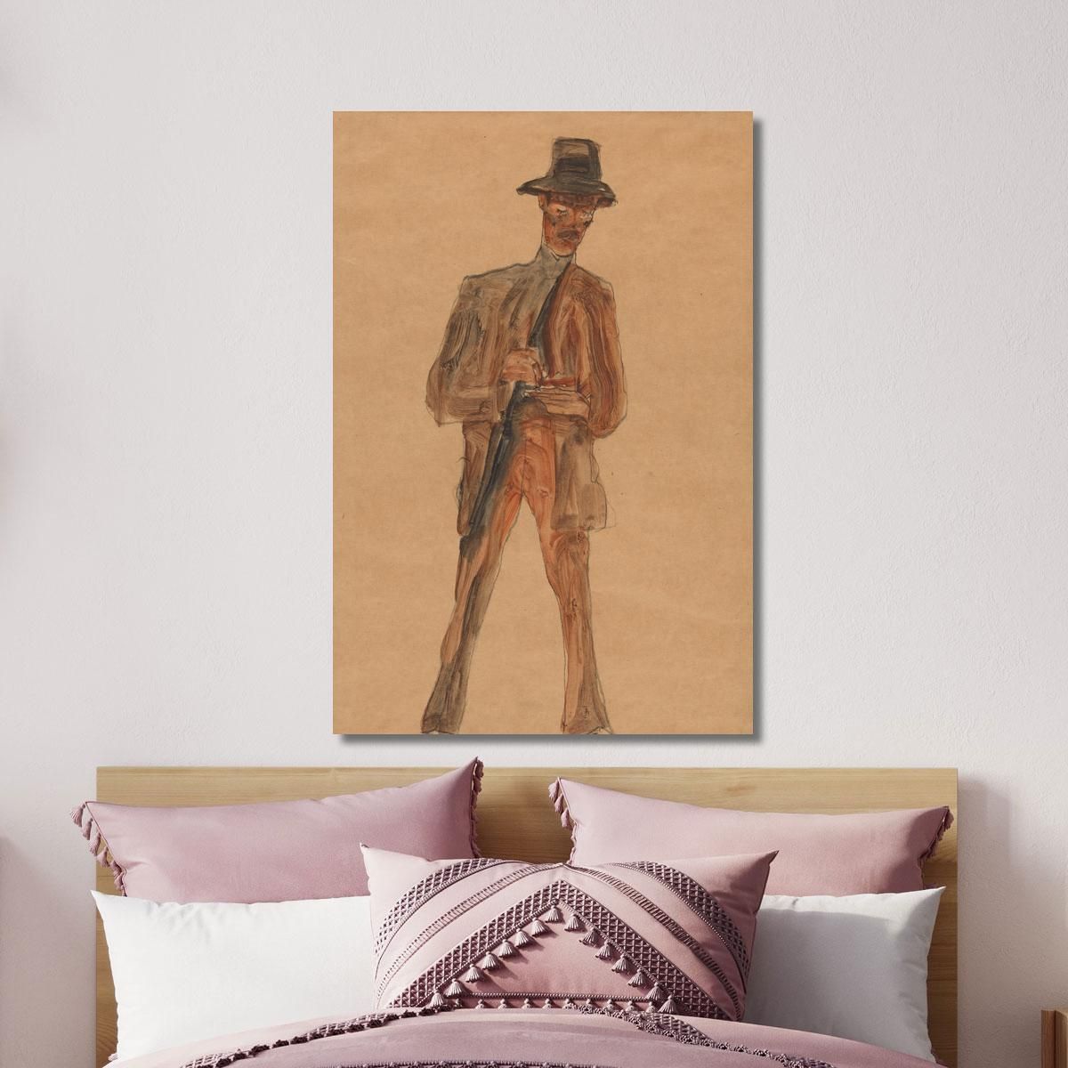 Franz Weigang Egon Schiele esh53 canvas print 