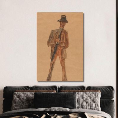 Franz Weigang Egon Schiele esh53 canvas print 