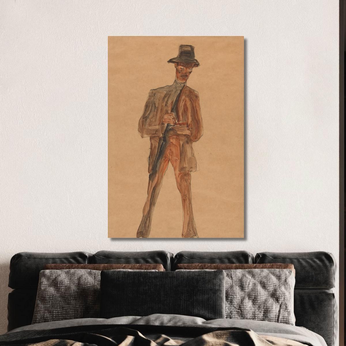 Franz Weigang Egon Schiele esh53 canvas print 