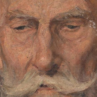 Gentleman'S Portrait Egon Schiele esh66 canvas print