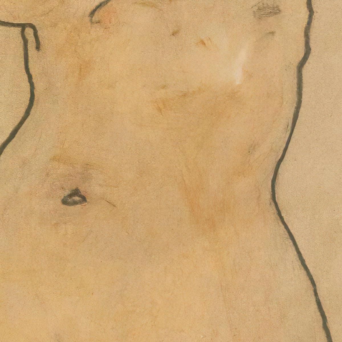 Reclining Nude Egon Schiele esh87 canvas print