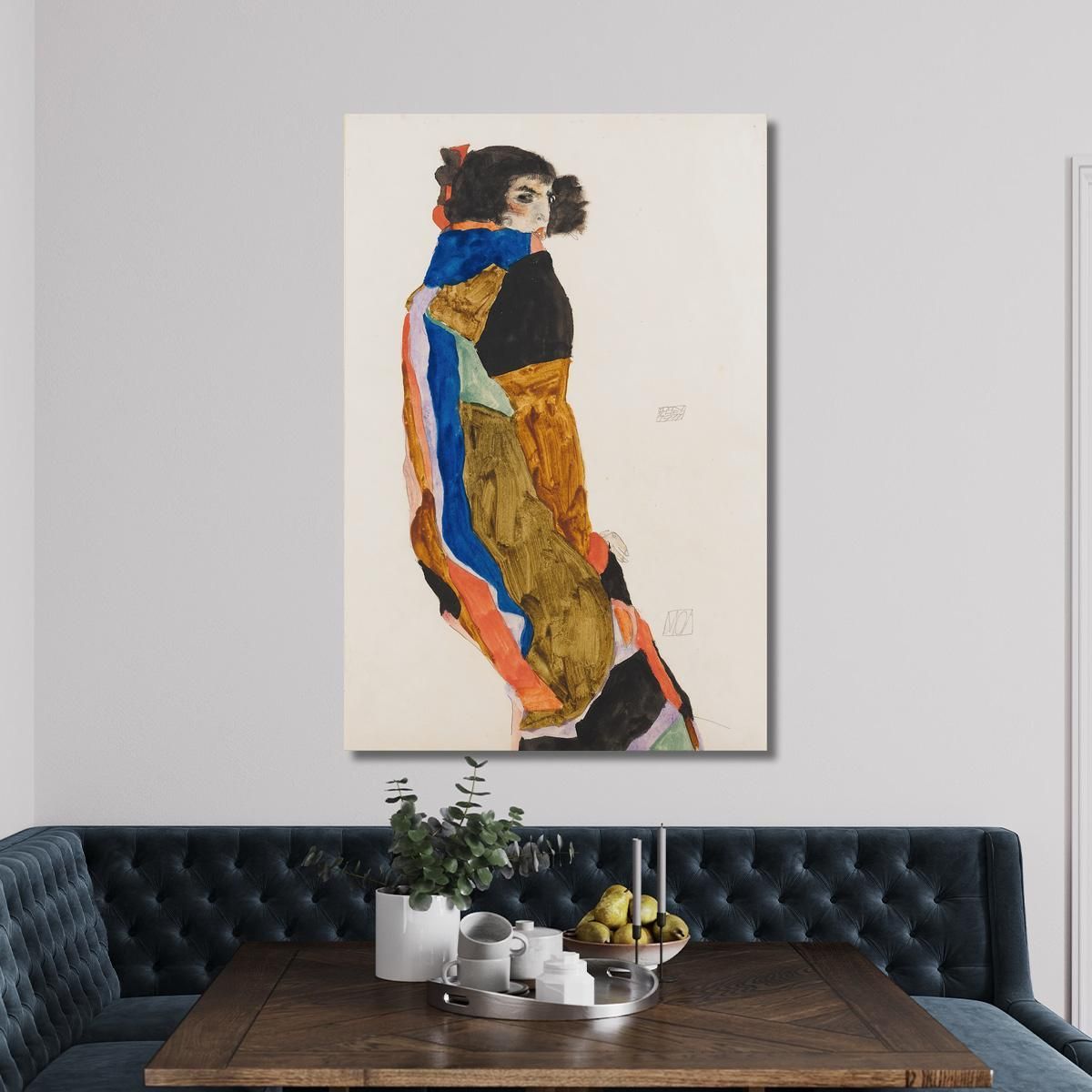 Moa Egon Schiele esh96 canvas print 