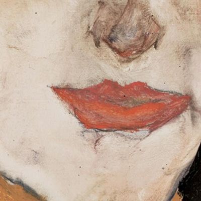 Mourning Woman Egon Schiele esh99 canvas print