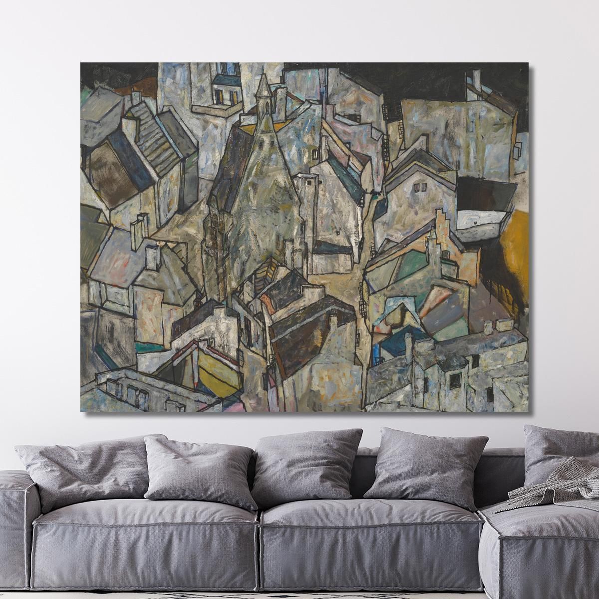 Mödling Ii Egon Schiele esh105 canvas print 
