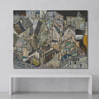 Mödling Ii Egon Schiele esh105 canvas print 