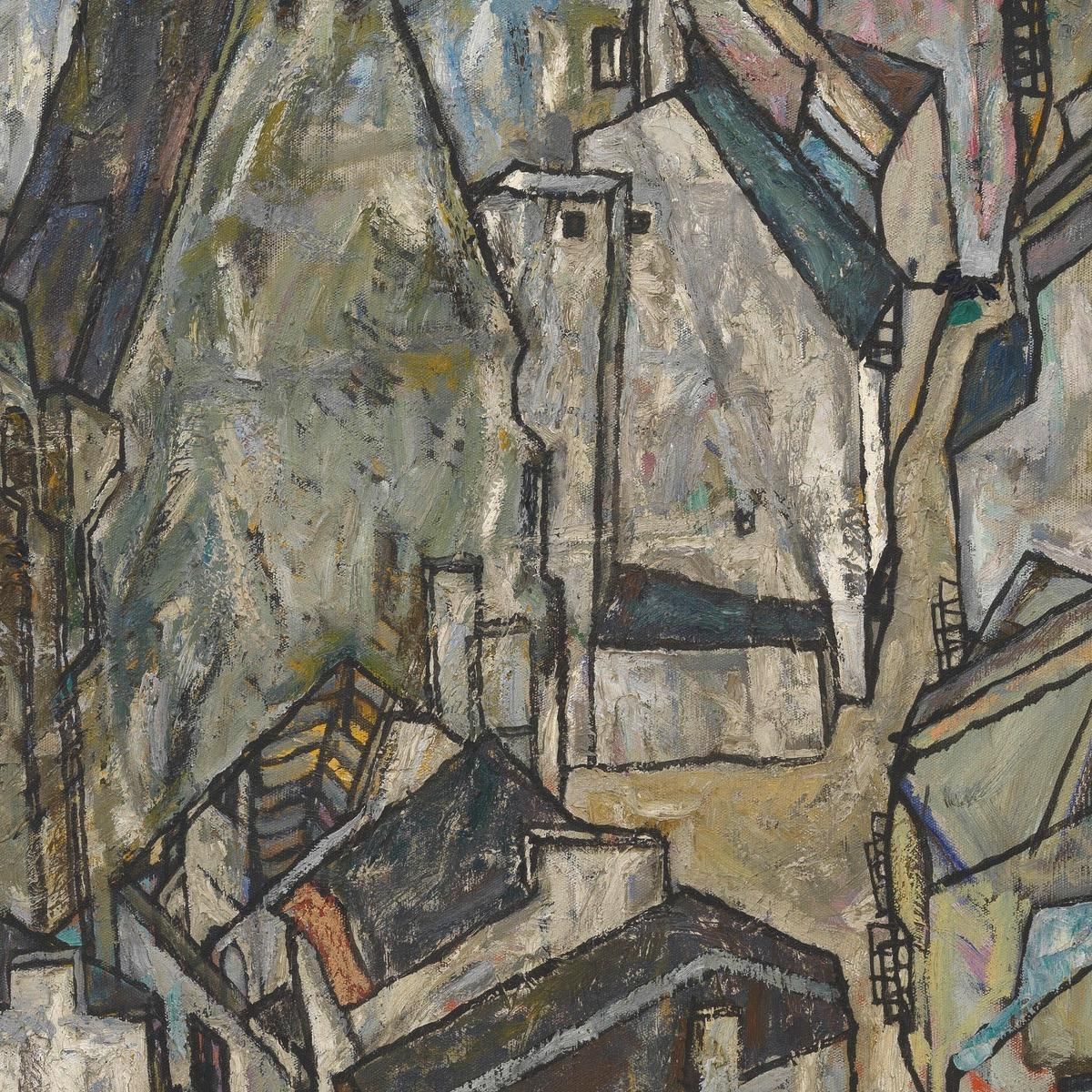 Mödling Ii Egon Schiele esh105 canvas print