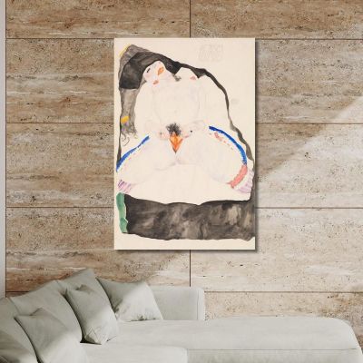 Observed In A Dream Egon Schiele esh110 canvas print 