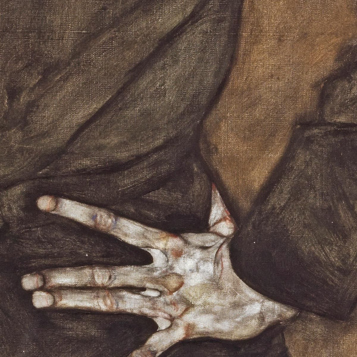Portrait Of Erich Lederer Egon Schiele esh123 canvas print
