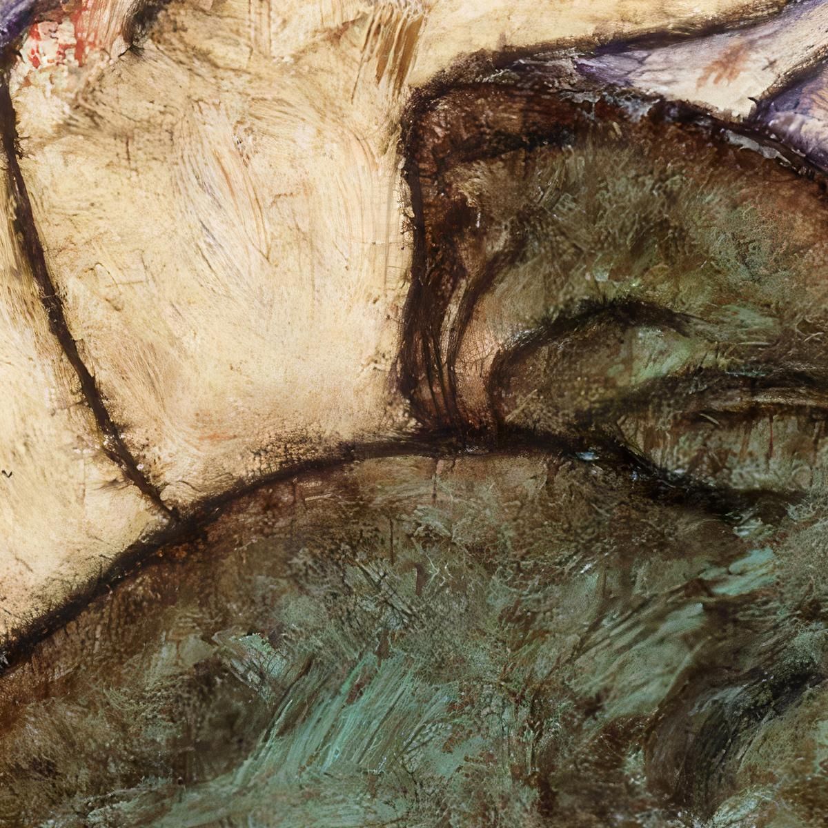 Reclining Woman With Green Stockings Egon Schiele esh136 canvas print