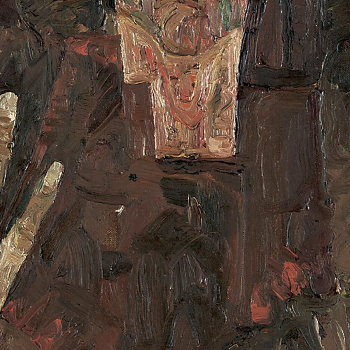 Self-Seer Ii (Death And Man) Egon Schiele esh162 canvas print
