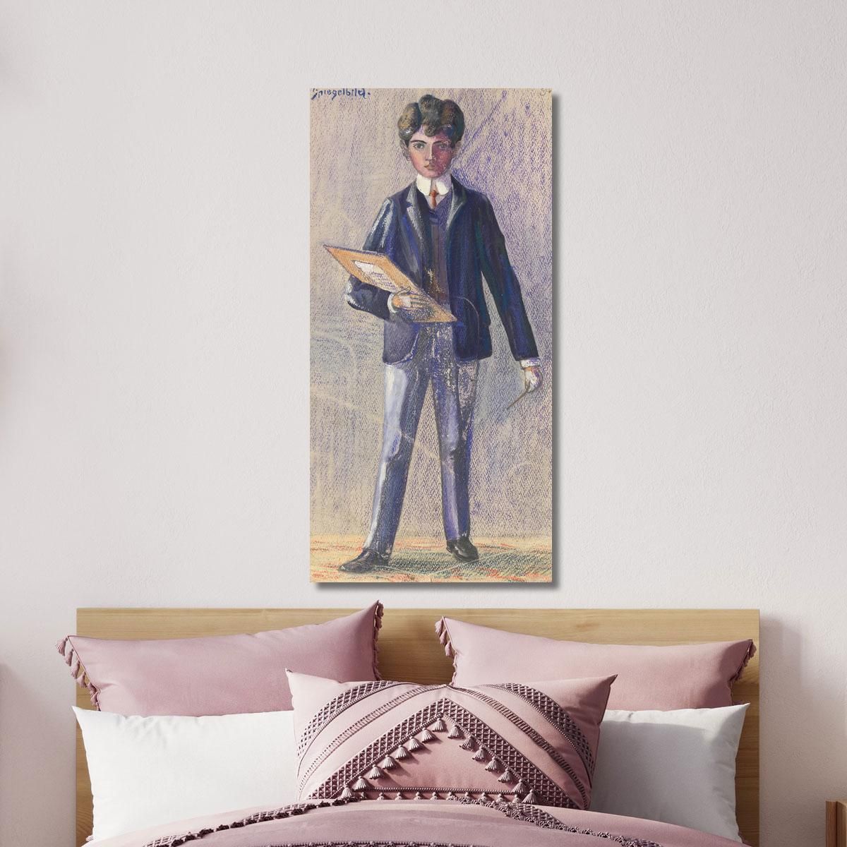 Reflection Egon Schiele esh171 canvas print 