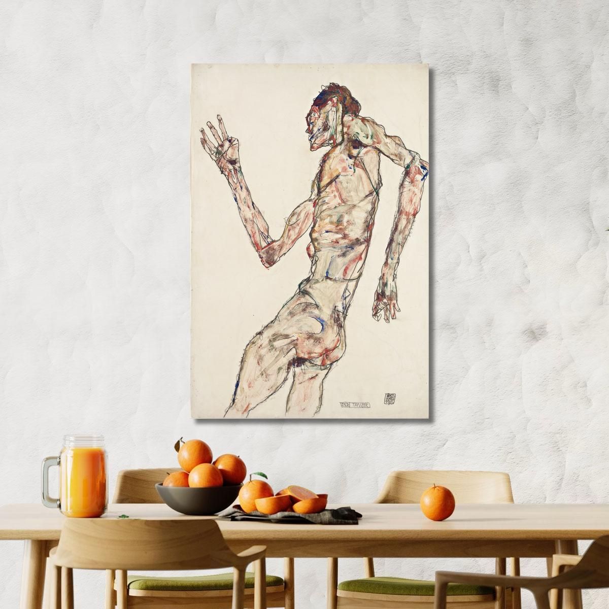 The Dancer Egon Schiele esh191 canvas print 