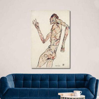 The Dancer Egon Schiele esh191 canvas print 