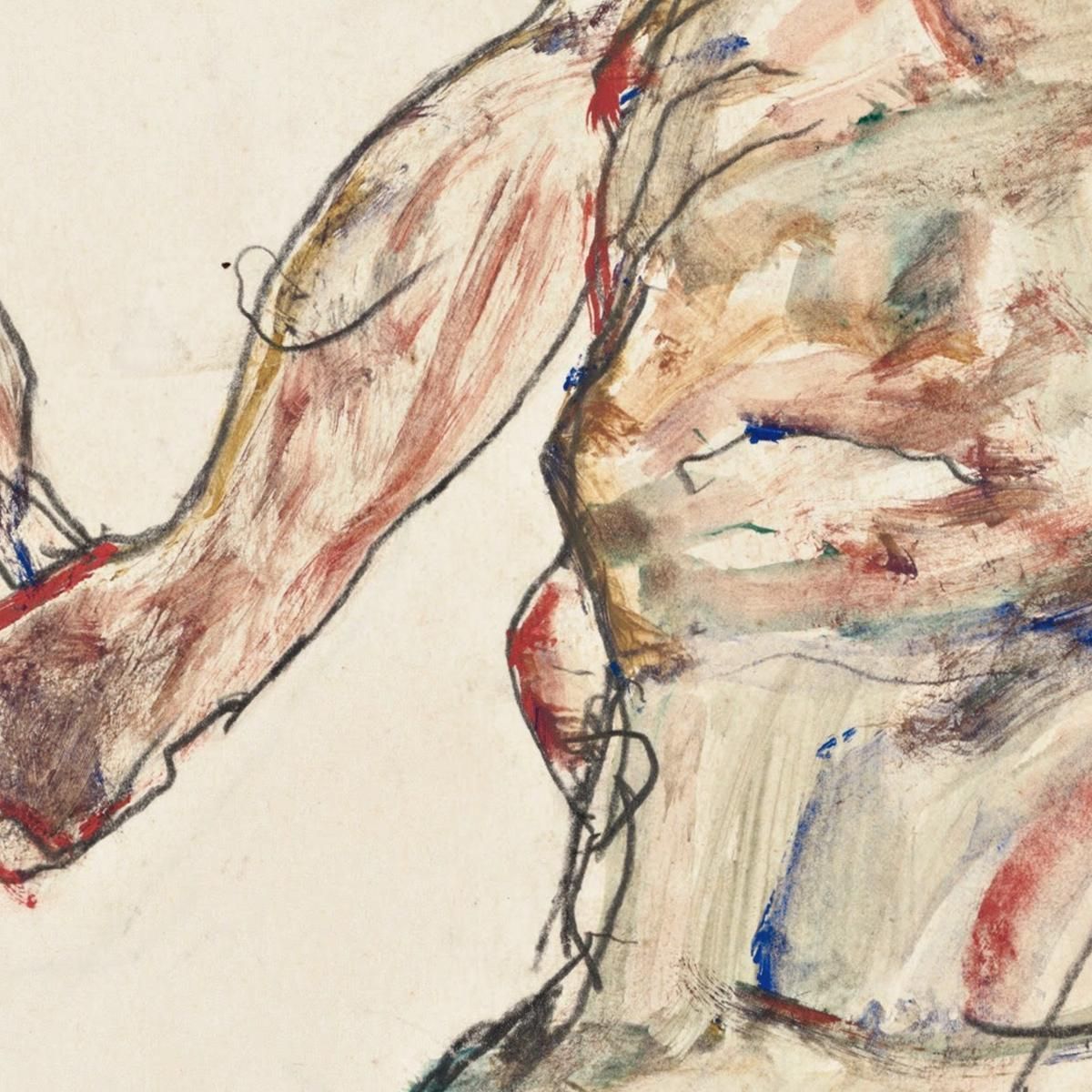 The Dancer Egon Schiele esh191 canvas print
