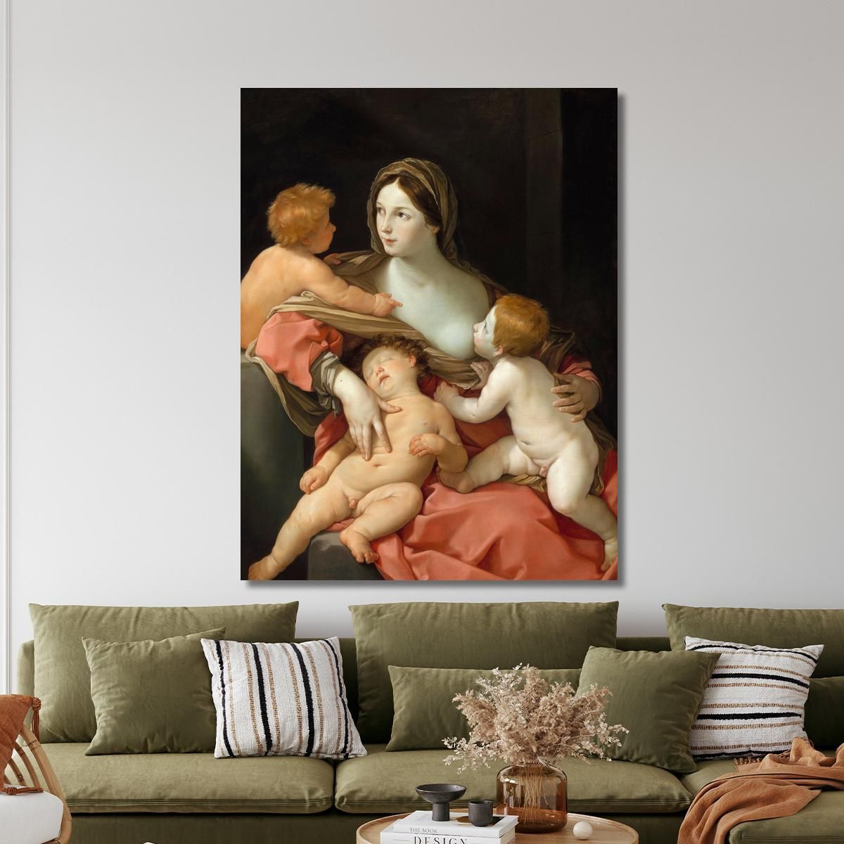 Charity Guido Reni grn7 canvas print 