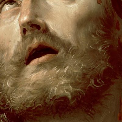 Head Of Christ Crowned With Thorns Guido Reni grn14 canvas print