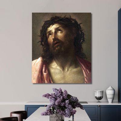 Man Of Sorrows Guido Reni grn19 canvas print 