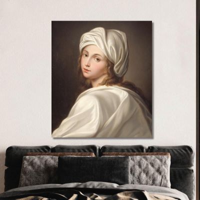 Portrait Of Beatrice Cenci Guido Reni grn26 canvas print 