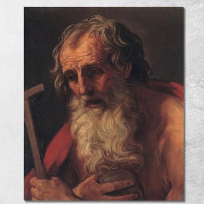 Saint Jerome Guido Reni grn29 canvas print 