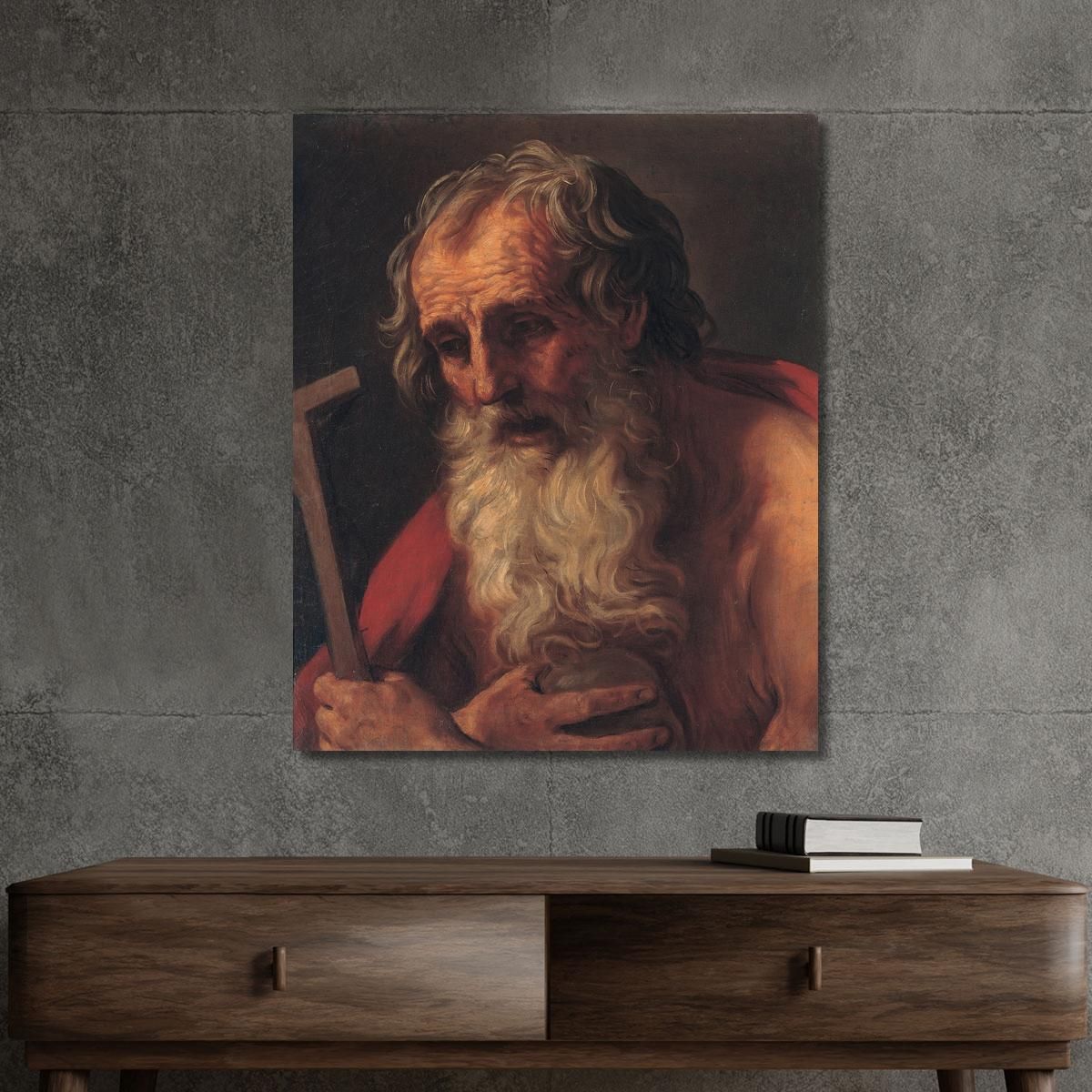 Saint Jerome Guido Reni grn29 canvas print 