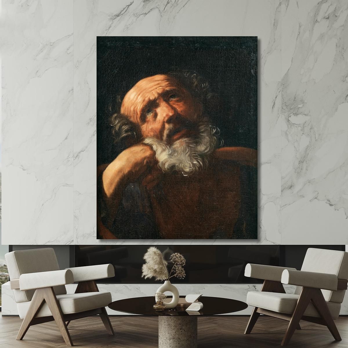 Saint Peter Guido Reni grn32 canvas print 