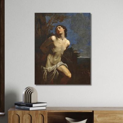 Saint Sebastian Guido Reni grn33 canvas print 