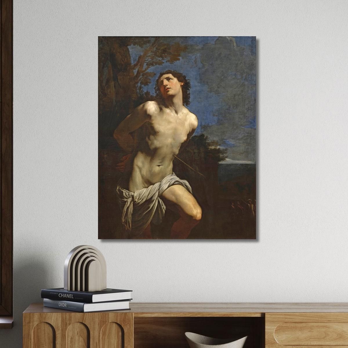 Saint Sebastian Guido Reni grn33 canvas print 