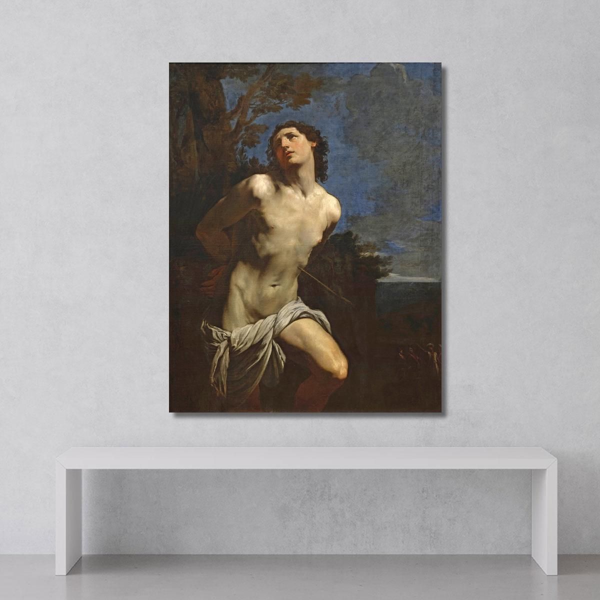Saint Sebastian Guido Reni grn33 canvas print 