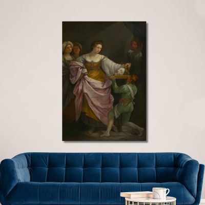 Salome With The Head Of Saint John The Baptist Guido Reni grn35 canvas print 