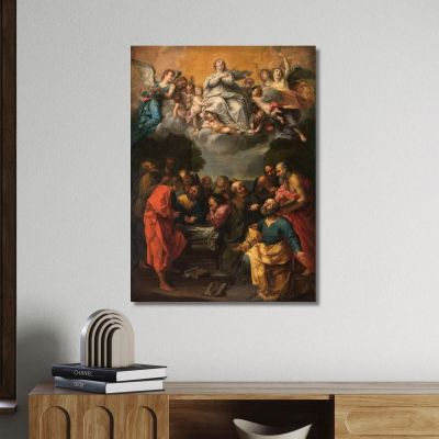 The Assumption Of Mary Guido Reni grn38 canvas print 