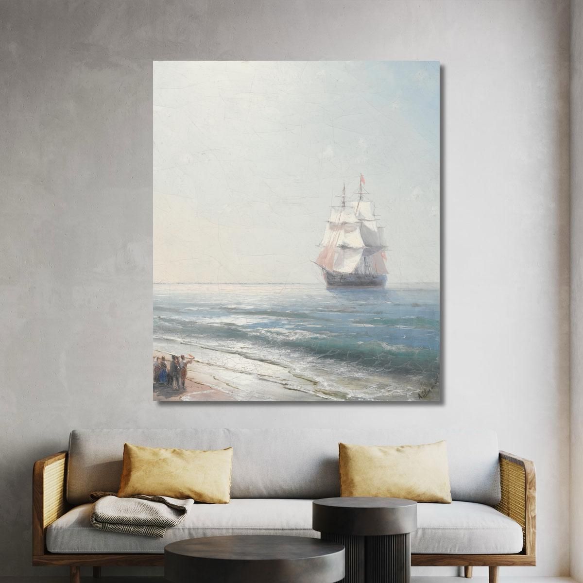 Crimea Ivan Konstantinovich Aivazovsky ika5 canvas print 