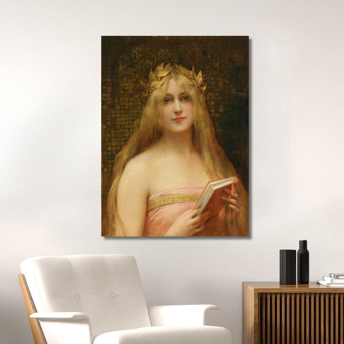 A Classical Beauty Léon François Comerre lfc1 canvas print 