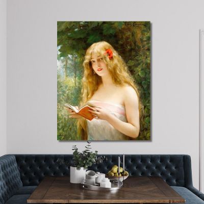 The Beautiful Reader Léon François Comerre lfc10 canvas print 