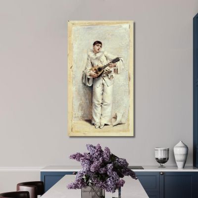 Pierrot Léon François Comerre lfc20 canvas print 