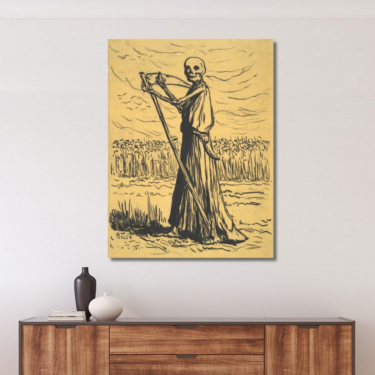 Death As A Reaper Maximilien Luce mlc16 canvas print 