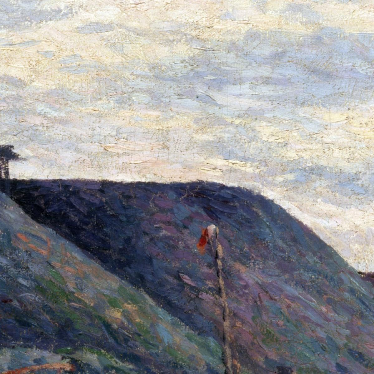 The Terrils Of Sacré Madame Maximilien Luce mlc63 canvas print