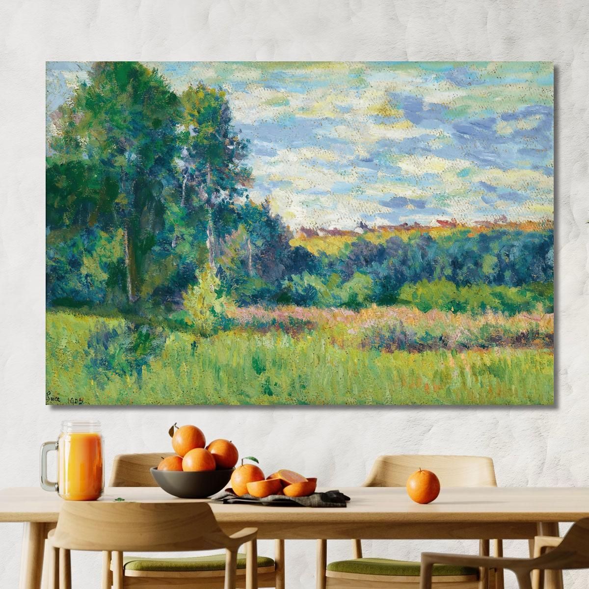 Landscape Maximilien Luce mlc85 canvas print 