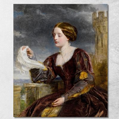 The Signal William Powell Frith wpf24 canvas print 