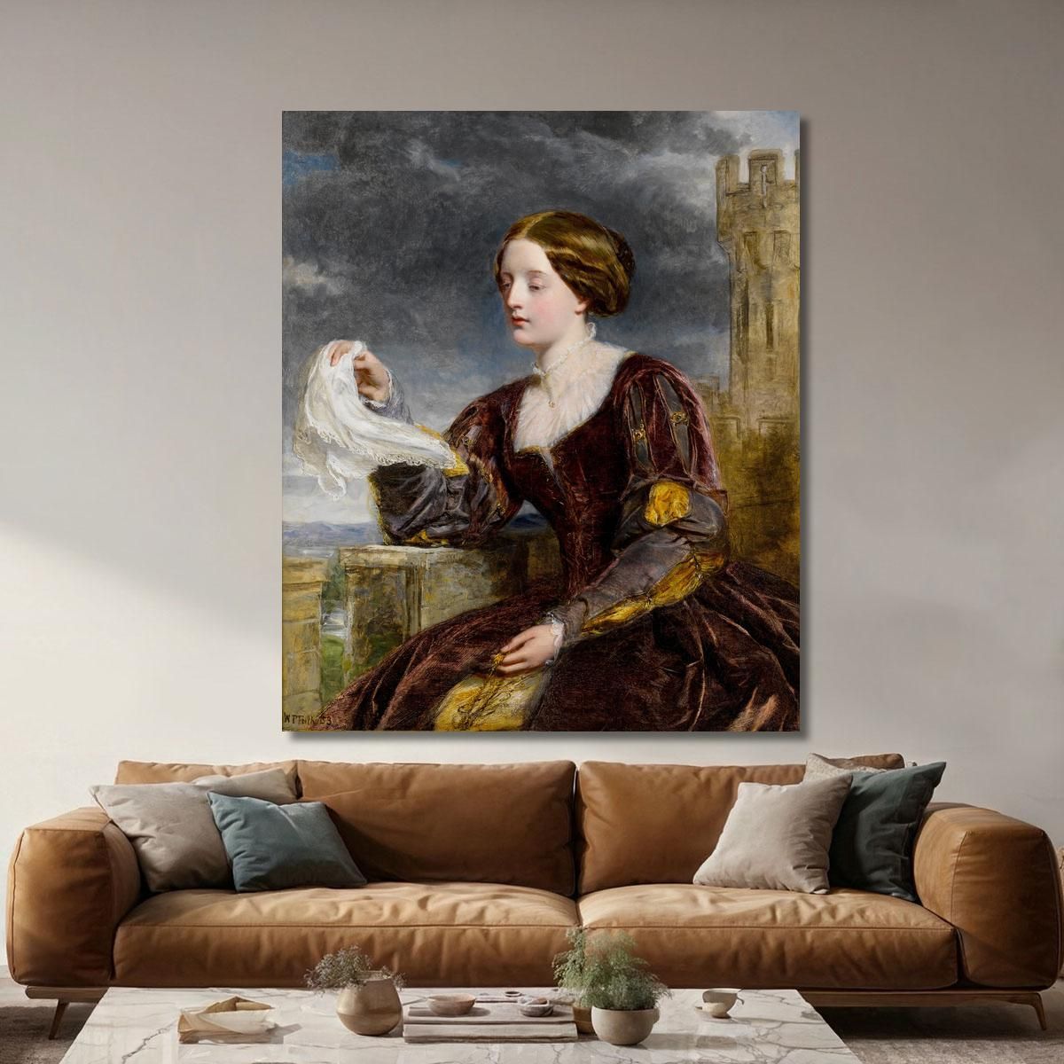 The Signal William Powell Frith wpf24 canvas print 