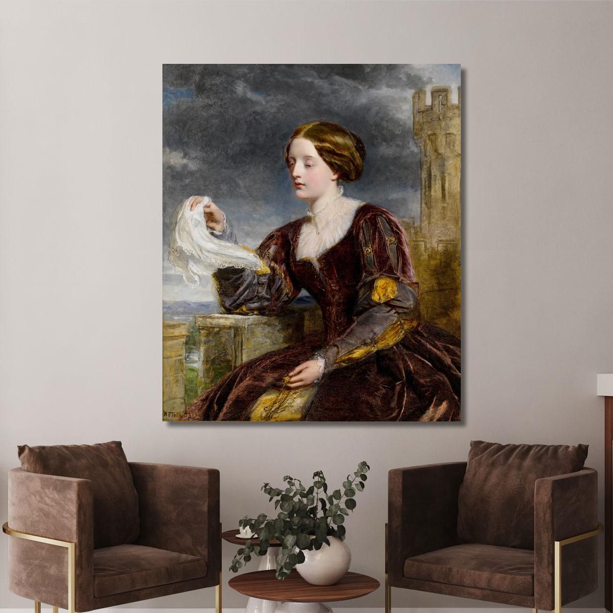The Signal William Powell Frith wpf24 canvas print 