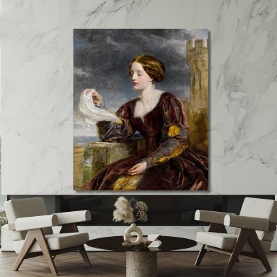The Signal William Powell Frith wpf24 canvas print 