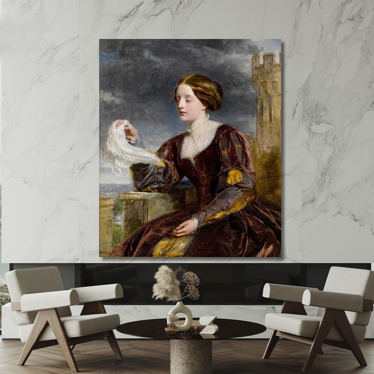 The Signal William Powell Frith wpf24 canvas print 
