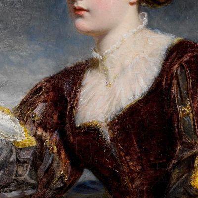 The Signal William Powell Frith wpf24 canvas print
