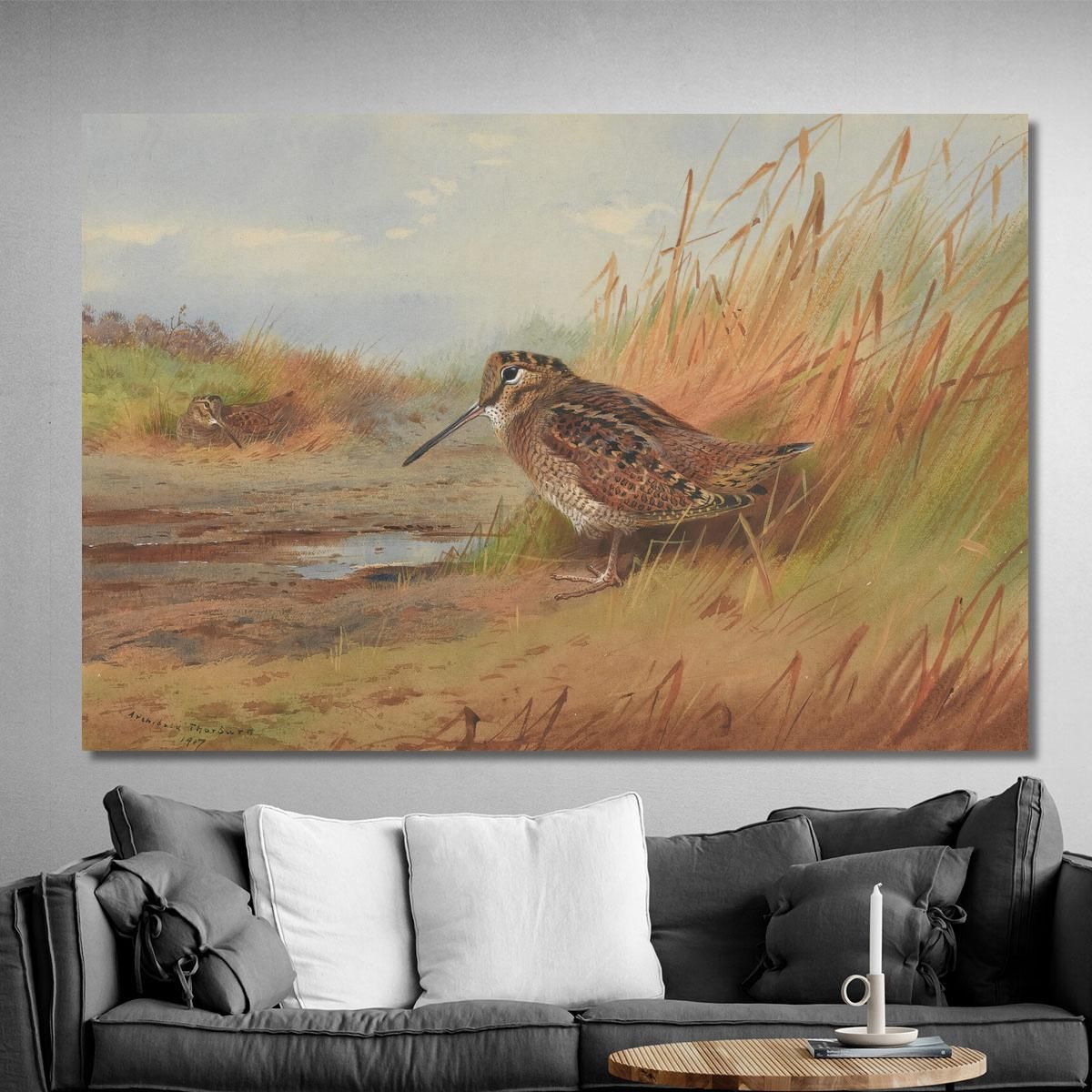 A Woodcock Archibald Thorburn ath15 canvas print 