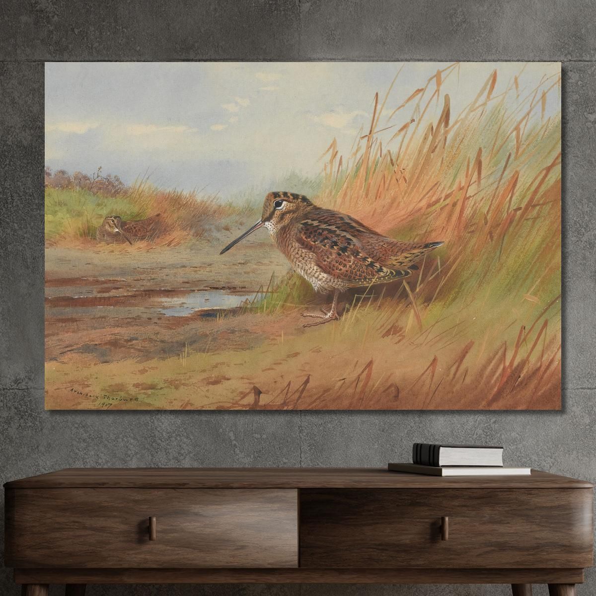 A Woodcock Archibald Thorburn ath15 canvas print 