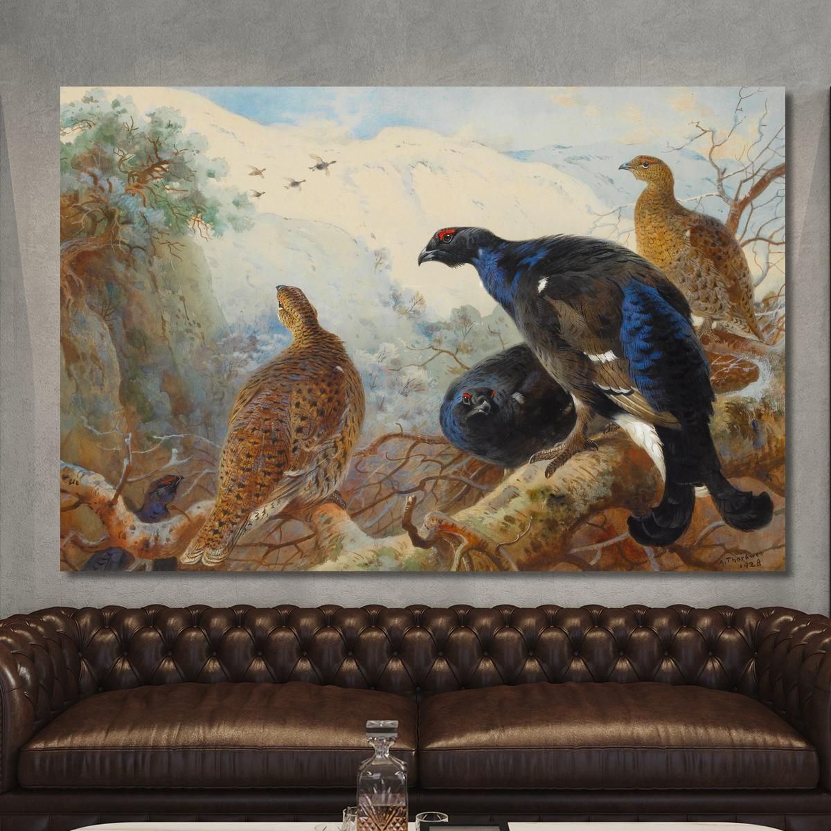 Blackgame Archibald Thorburn ath28 canvas print 